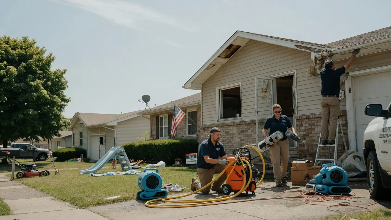 Water Damage Restoration in Pleasant Plains, IL near me
